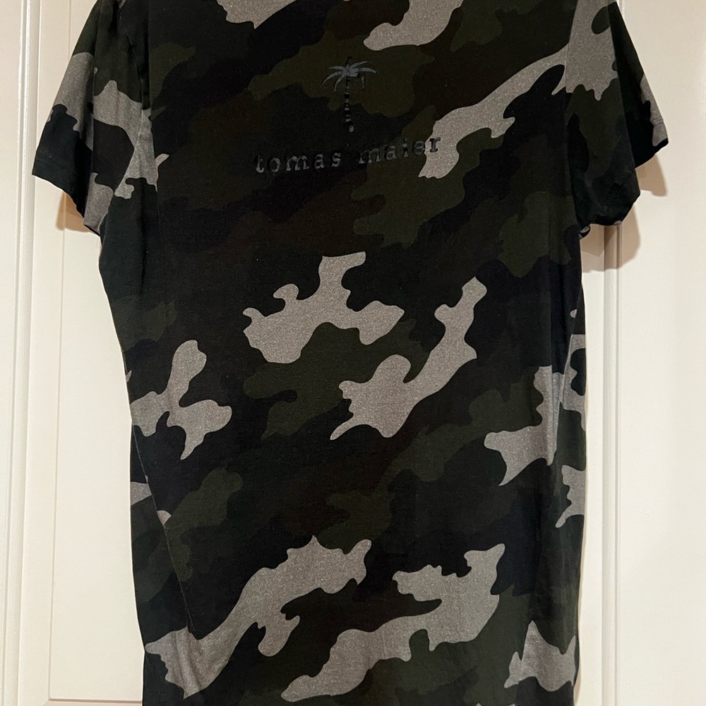 Tomas Maier Camouflage Short Sleeve Tee